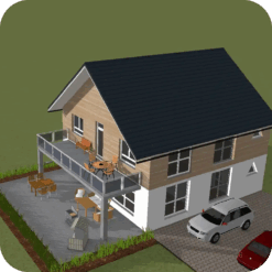 SweetHome 3D 室內設計軟體